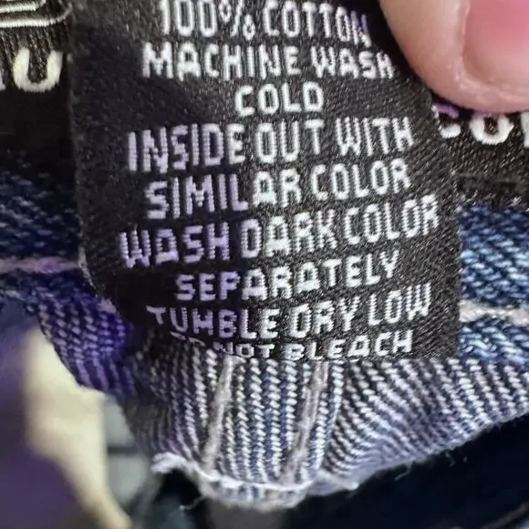 Southpole Vintage Y2K Denim Shorts 32 Baggy Hip Hop Skate Bermuda - Picture 8 of 8